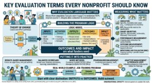 Key Evaluation Terms Every Nonprofit Should Know